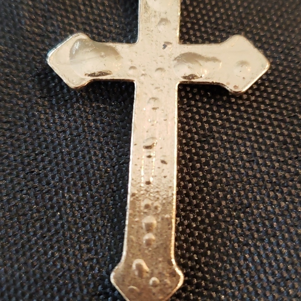 Cross Rhinstone Earings - Picture 4 of 6